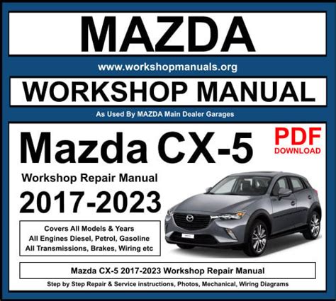 Mazda Workshop Service and Repair Manuals > CX